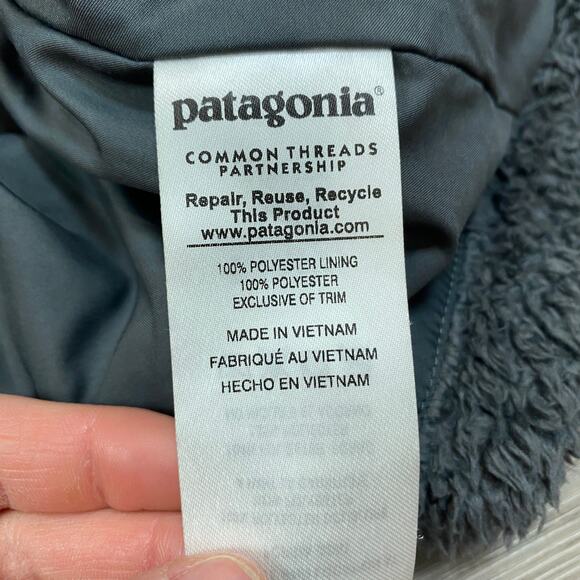 Patagonia Los Gatos Fleece Full Zip Sweater Jacket Women's L Gorpcore - Picture 7 of 10
